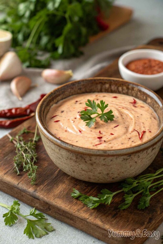 Chipotle Ranch Recipe Dressing in a Bowl