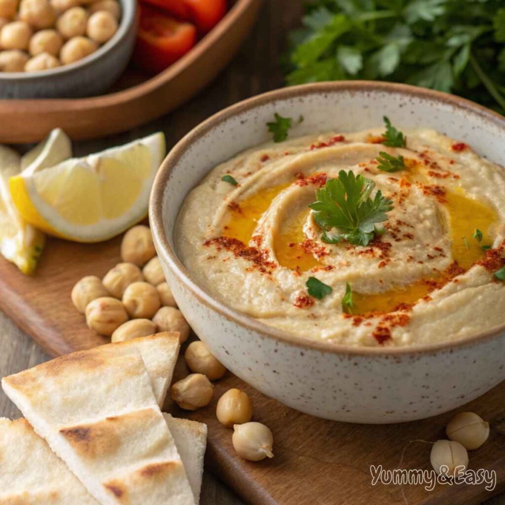 Homemade Hummus Recipe